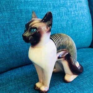 Vintage Sphinx Cat Letter Envelope Holder